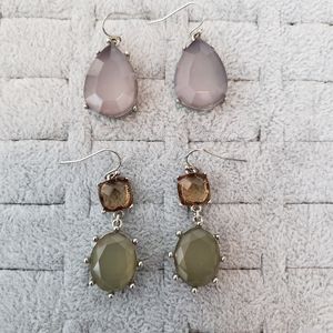 BR Mauve Stone Earrings